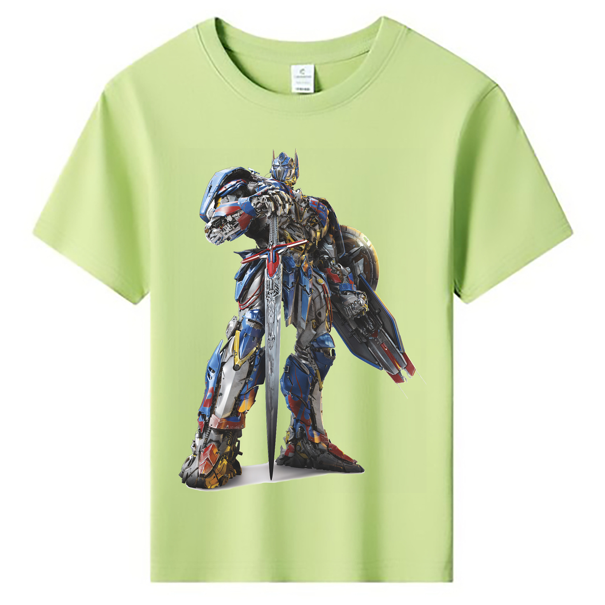 （画像用） Transformers トランスフォーマー 綿100％キッズTシャツ（フロントプリント）
